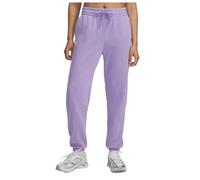 Under Armour Women's Rival Terry Joggers, Lightweight French Terry Women's Joggers, Ladies' Tracksuit Bottoms with Open-Hand Pockets,Transparent / / White,LG