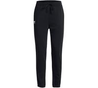 Under Armour Womens Rival Terry Joggers Pants Bottoms Black/White M