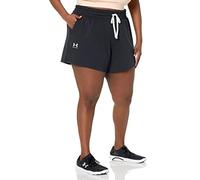 Under Armour Women's Rival Terry Jogger Shorts 12 (M) Black