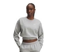 Under Armour Womens Rival Workout Sweatshirt - Grey Heather - 14 UK - Grey Heather - 80% Cotton/20% Polyester