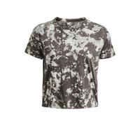 Under Armour Womens Run Trail T-Shirt - Grey/Ghost Grey/Tin - M - Grey/Ghost Grey/Tin - 90% Polyester/10% PTFE