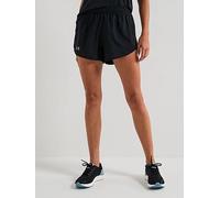 UNDER ARMOUR Womens Running Fly By 3Inch Shorts, Black, Size L, Women Black
