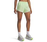 UNDER ARMOUR Womens Running Fly By Short, Green, Size M, Women Green