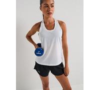 UNDER ARMOUR Womens Running Launch Tank, White, Size L, Women White