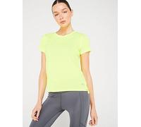 UNDER ARMOUR Womens Running Streaker T-Shirt, High Vis Yellow /Reflective, Size S, Women High Vis Yellow /Reflective