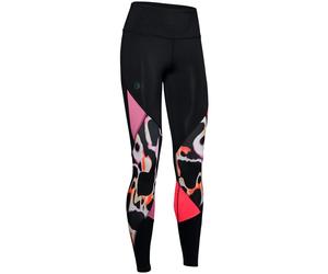 Under Armour Womens RUSH Print Color Block Legging Colour: Black, Size: Extra Small