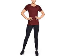 Under Armour Women's Rush Seamless Short-Sleeve T-Shirt, Blood Orange / Red, S
