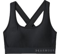 Under Armour Armour Medium Support Crossback Bra Womens XS Black