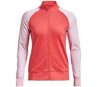 Under Armour Womens Storm Midlayer Full Zip Golf Jacket Venom Red L
