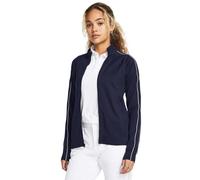 Under Armour Women's Storm Midlayer Full Zip Sweater, (410) Midnight Navy/White/White, M
