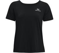 Under Armour Women's T-Shirt Black Rush Energy Training Top - New