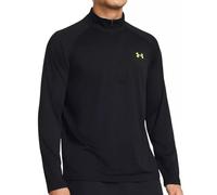 Tech 1/2 Zip Long Sleeve Top Black/High Vis Yellow M