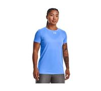 Under Armour Women's Team Tech Loose Midnight Navy Short Seleve Shirt, Carolina Blue / White, XL