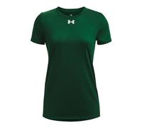 Under Armour Women's Team Tech Loose Midnight Navy Short Seleve Shirt, Forest Green / White, XXL