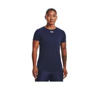 Under Armour Women's Team Tech Loose Midnight Navy Short Seleve Shirt, Midnight Navy / White - 410, XL