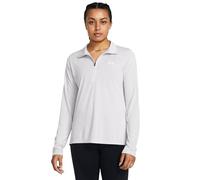 Under Armour Women's Tech 1/2 Zip Twist T-Shirt Halo Gray/White M M