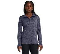 Under Armour Women's Tech 1/2 Zip Twist T-Shirt Navy/White S S