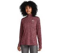 Under Armour Womens Tech Half Zip Top Cardinal L