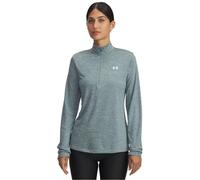 Under Armour Tech Twist Half Zip Sweatshirt Grey M Women