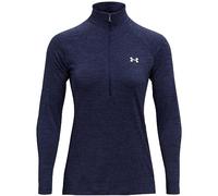 Under Armour Womens Tech Half Zip Top Midnight Navy M