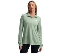 Under Armour Womens Tech Half Zip Top Silicia Green XS
