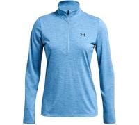 Under Armour Womens Tech Half Zip Track Top Viral Blue/Black S