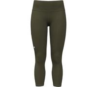 Under Armour Women's Tech Hi Ankle Leg, Super-Light Base Layer for Training and Sports, Women's Gym Leggings with Superior Coverage and Non-Slip Waistband,Expedition Green / / White,XL