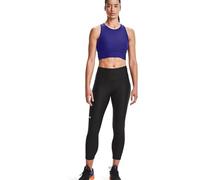 Under Armour Women's Tech Hi Ankle Leg, Super-Light Base Layer for Training and Sports, Women's Gym Leggings with Superior Coverage and Non-Slip Waistband,Fuchsia Dusk / / White,LG