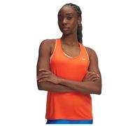 Under Armour Women's Tech Knockout Tank Top, (844) Orange Base / / White, M