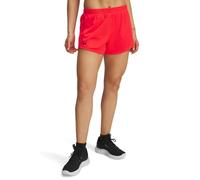 Under Armour Women's Tech Play Up Mesh Shorts, (713) Racer Red / / Black, M