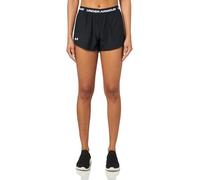 Under Armour Women's Tech Play Up Shorts, Ladies Running Shorts with Shaped Hem and Open-Hand Pockets, Breathable and Fast-Drying Gym Shorts Black