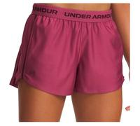 Under Armour Women's Tech Play Up Shorts, (659) Fuchsia Dusk / / Dark Maroon, L