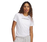 Under Armour Womens Tech PTH Graphic T-Shirt in White - Size UK 4-6 (Womens)