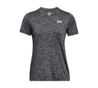 Under Armour Women's Tech Short Sleeve Crew Twist, Comfortable Women's T-Shirt with Fast-Drying Material, Breathable Sports T-Shirt for Women Black