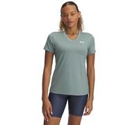 Under Armour - Womens Tech Ssv- Solid T Shirt, Color Silica Green (348), Size: X-Small