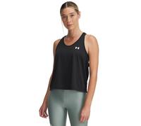 Under Armour Women's Tech Swing Tank, Breathable, Loose-Cut Running Vest, Athletic Sleeveless Tank Top for Women Black / / White