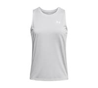 UNDER ARMOUR Women's Training Tech Twist Tank Top - Grey/White, Grey, Size 2Xl, Women Grey