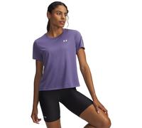 Under Armour Womens Tech Taping Tee in Purple - Size 16 UK
