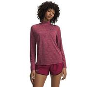 Under Armour Women's Tech 1/2 Zip Twist T-Shirt Claret/Ox Blood M M