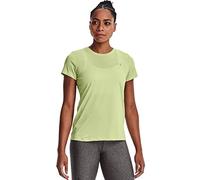 Under Armour Women's Tech Twist T-Shirt , Pale Olive (383)/Metallic Silver , X-Large