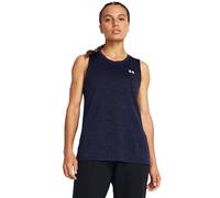 Under Armour Women's Tech Twist Tank Top, (410) Midnight Navy / / White, X-Large