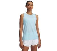 Under Armour Women's Top Tech Tank Solid, (494) Stream / / White, M