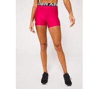 UNDER ARMOUR Women's Training HeatGear® Shorty Shorts - Pink, Shaded Fuchsia / / White, Size Xs, Women Haded Fuchsia / / White
