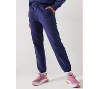 UNDER ARMOUR Womens Training Icon Terry Varsity Joggers, Navy, Size Xl, Women Navy