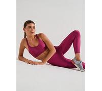 UNDER ARMOUR Womens Training Infinity 20 Mid Support A-C Cup Sports Bra, Burgundy, Size M, Women Burgundy