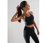UNDER ARMOUR Womens Training Meridian Colourblock Tank, Black, Size L, Women Black