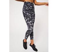 UNDER ARMOUR Women's Training Motion Print Ankle Leggings - Black, Black / Titan Gray / White, Size Xs, Women Black / Titan Gray / White