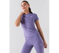 Under Armour Womens Motion Fitted Short Sleeve T-Shirt - Purple - Size XS