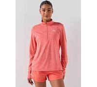 UNDER ARMOUR Womens Training Tech 1/2 Zip, Red, Size Xs, Women Red