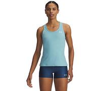 Under Armour Tech Mesh Racer Sleeveless T-shirt Blue L Woman